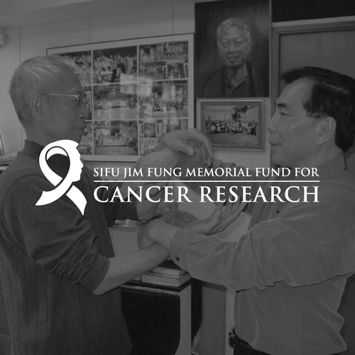 Cancer logo with the title 'Memorial fund'
