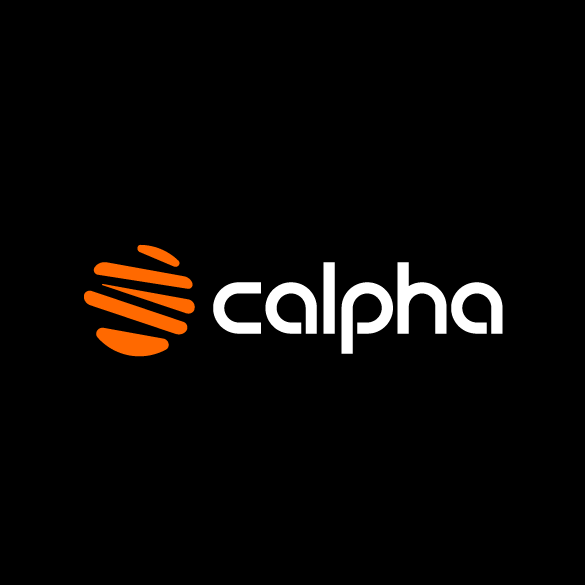 Panel design with the title 'Calpha'