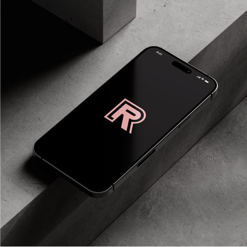 R logo with the title 'Logo for the digital marketing experts Rehr & Roeser'