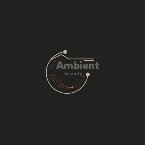 Easy to draw logo with the title 'Logo for Ambient Security'