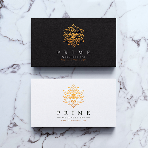 Spa brand with the title 'Prime Wellness Spa'