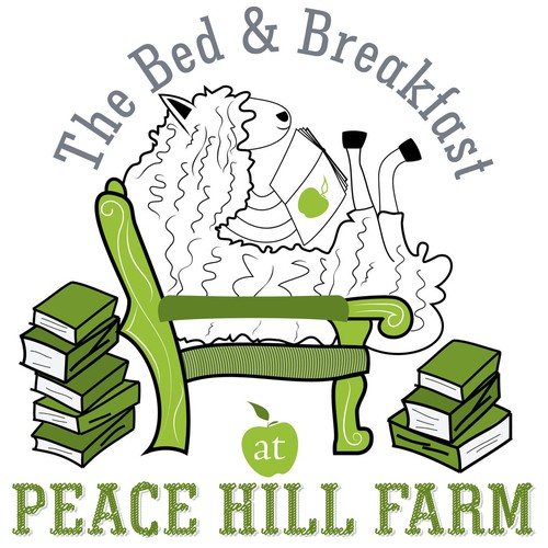 Reading logo with the title 'B&B at Peace Hill Farm'