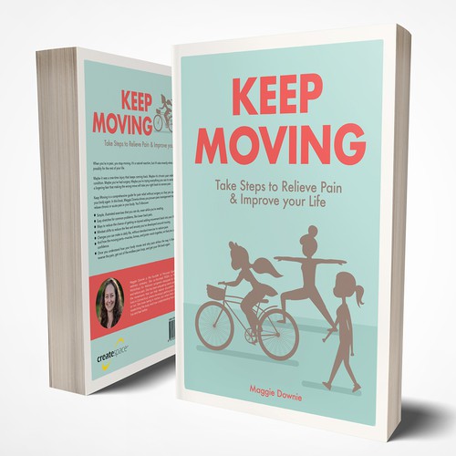 Medical book cover with the title 'Keep Moving'