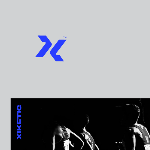 X design with the title 'Xiketic [Fitness clothing brand]'