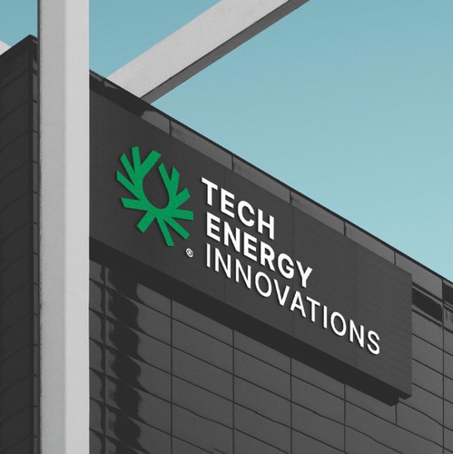 Oil logo with the title 'Tech Energy Innovation'