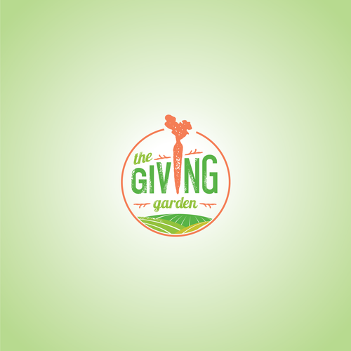 Rugged design with the title 'Earthy logo concept for Christian Farm'