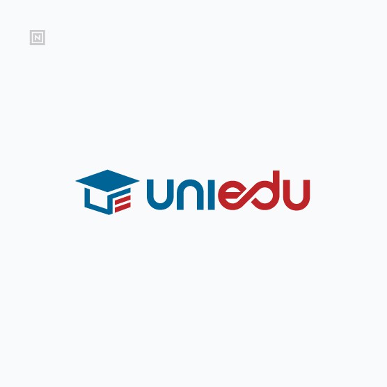 University design with the title 'Logo For Education brand'