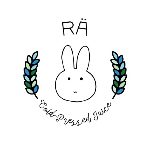 Avatar logo with the title 'Ra Cold-Pressed Juice Logo'