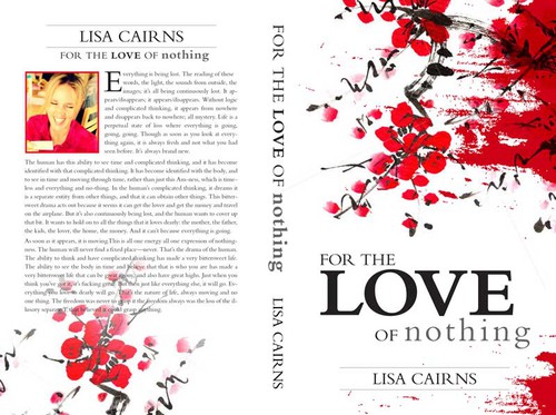 Professional book cover with the title 'Design for a book about philosophy'