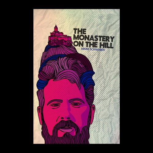 Creative design with the title 'The Monastery on the Hill / Mark Schwaber'