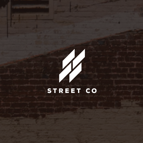 Brick design with the title 'Modern logo for Street Wear concept'