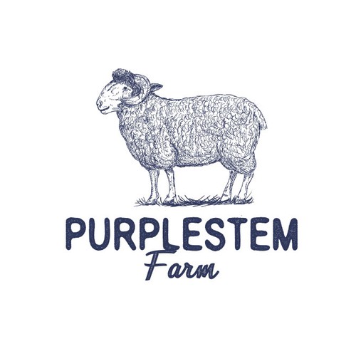 Ram logo with the title 'Hand drawn Ram '