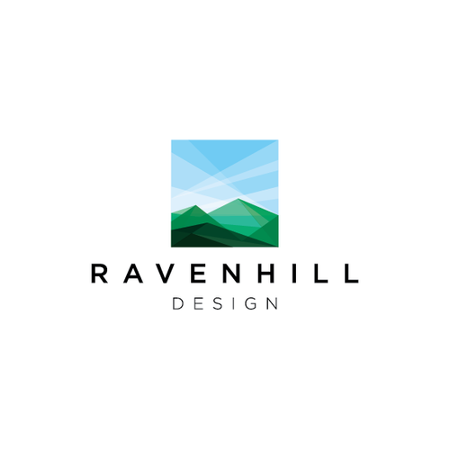 Blend design with the title 'Logo Concept for Ravenhill'