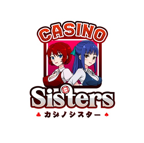 Anime logo with the title 'Casino Sisters'