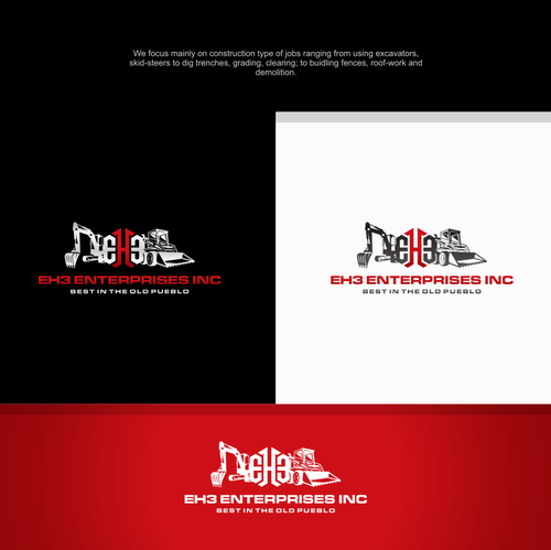 Industrial brand with the title 'EH3 Enterprise Logo Contest'