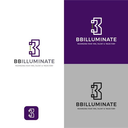 Academic design with the title 'Winning design for a leadership training program'