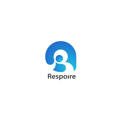 Wind design with the title 'Logo for a Breathwork business serving corporate clients'