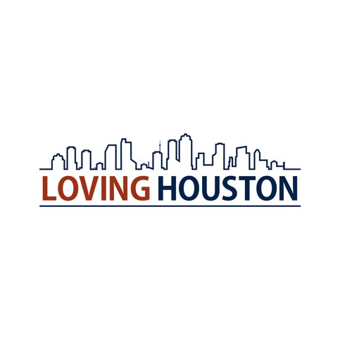 Houston logo with the title 'Loving Houston'