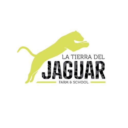 Ecology logo with the title 'La Tierra Del Jaguar'