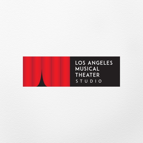 Theater logo with the title 'Los Angeles Musical Theater Studio'