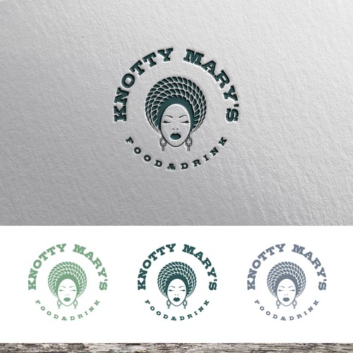 Knot design with the title 'Logo concept for lake restaurant '