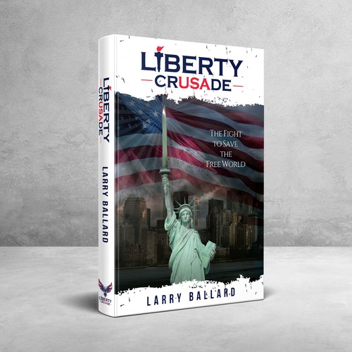 National design with the title 'Book cover design'