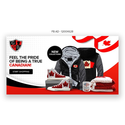 Social design with the title 'Geardurr FB Ad'