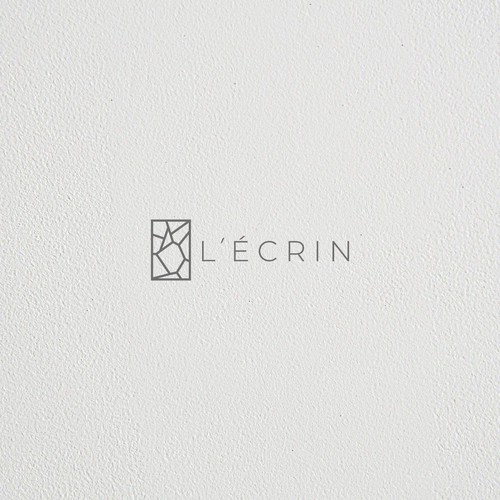 Geometric design with the title 'L´Écrin'
