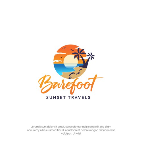 Journey logo with the title 'beachfoot'