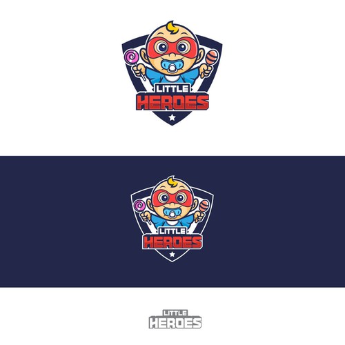 Salon logo with the title 'Little heroes contest'