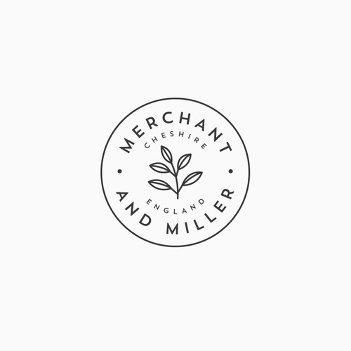 Cookie design with the title 'Logo for Merchant & Miller'
