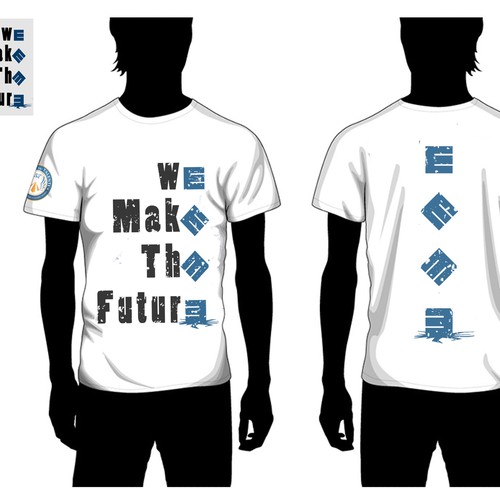 Strong t-shirt with the title 'For who want have power on his future'