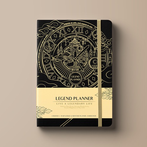 Planner design with the title 'Planner Cover concept'