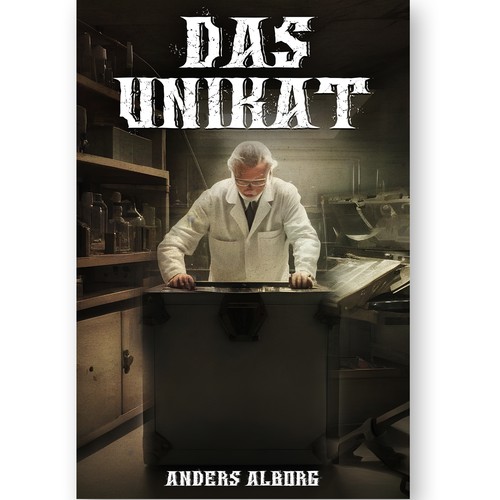 Science book cover with the title 'Das Unikat'