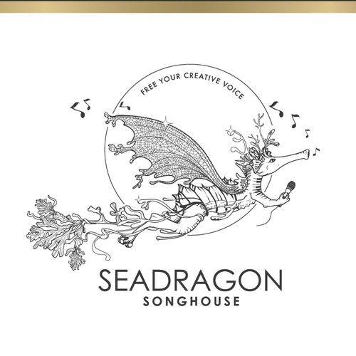 Music logo with the title 'Seadragon Songhouse'