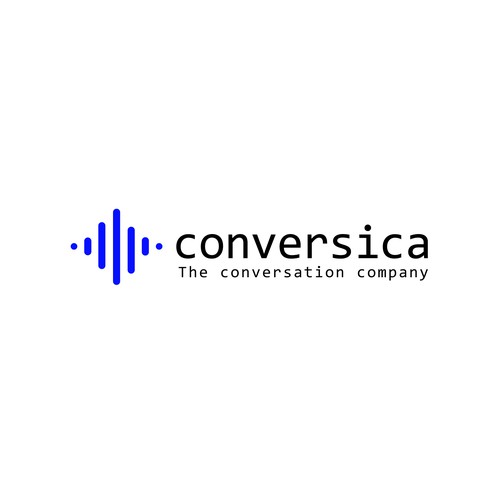 Sound brand with the title 'Logo design for Conversica '