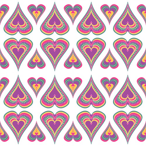 Yellow artwork with the title 'Create a collection of Pattern Designs for a high end baby swaddle blanket'