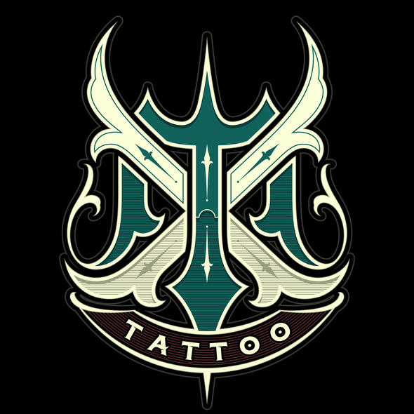 Tattoo logo with the title 'TX TATTOO'