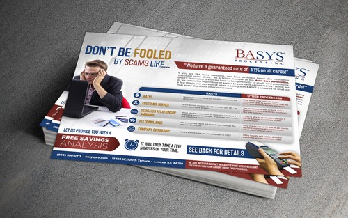 Credit card design with the title 'Credit card'