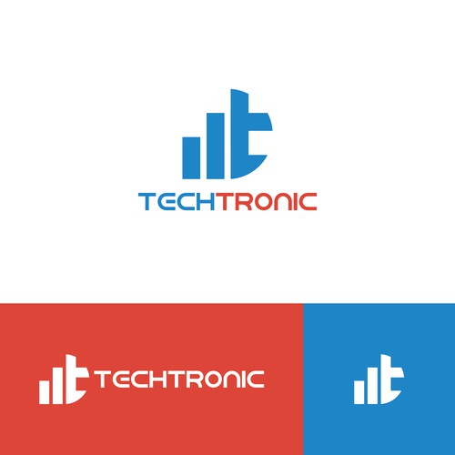 Fintech logo with the title 'Fintech Company Logo'
