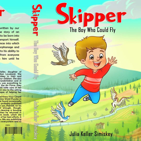 View design with the title 'Children Book'