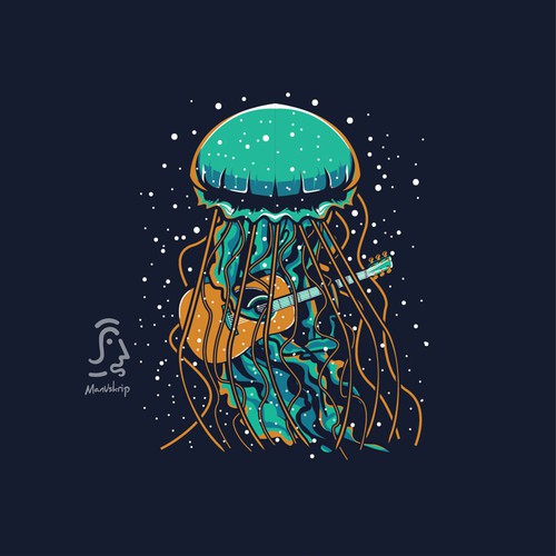Jellyfish Designs - 60+ Jellyfish Design Ideas, Images & Inspiration In  2023 | 99designs