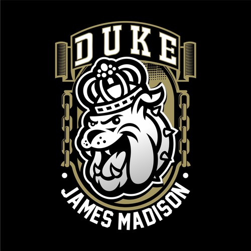 Bold t-shirt with the title 'James Madison Footbal club'