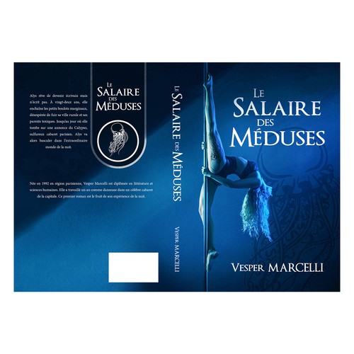Paperback book cover with the title 'Le Salaire des méduses'