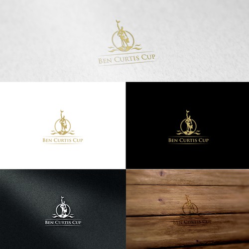 Tournament logo with the title 'Ben Curtis Cup Logo'