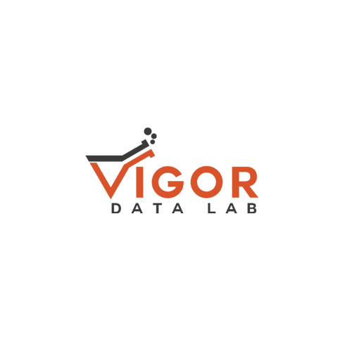 Gold V logo with the title 'Vigor'