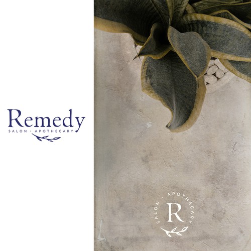 Timeless brand with the title 'Remedy Salon Apothecary'