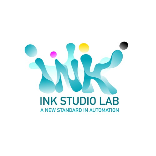 Fluid design with the title 'Exciting Logo Design'