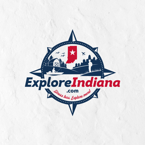 USA design with the title 'Travel & Recreational Logo'