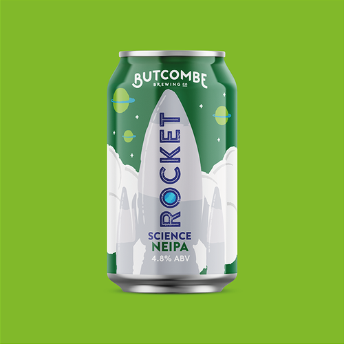 Small-batch design with the title 'Beer can designs for brewery'